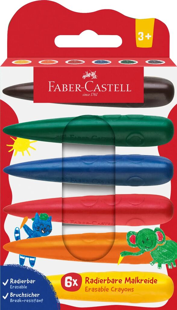 CREIOANE CERATE MODEL DEGETE SET 6 FABER CASTELL CREIOANE CERATE MODEL DEGETE SET 6 FABER CASTELL